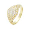 Pinky Ring Yellow Gold 18k with Diamonds